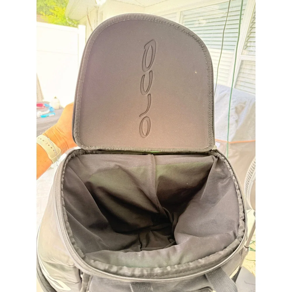 Orca Triathlon Transition Backpack Black Gear Bag Training Race Day